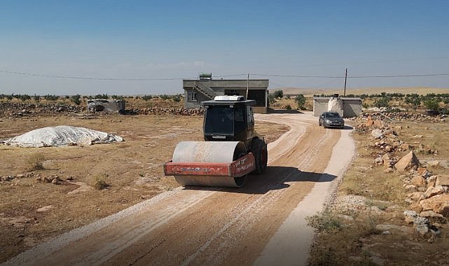 Haliliye’de Kırsal Mahallelerde Yol Çalışmaları Sürüyor