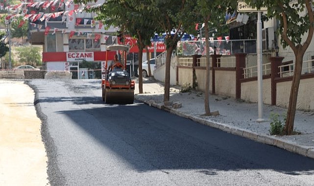 Karaköprü’de 250 Metrelik Cadde Yenilendi
