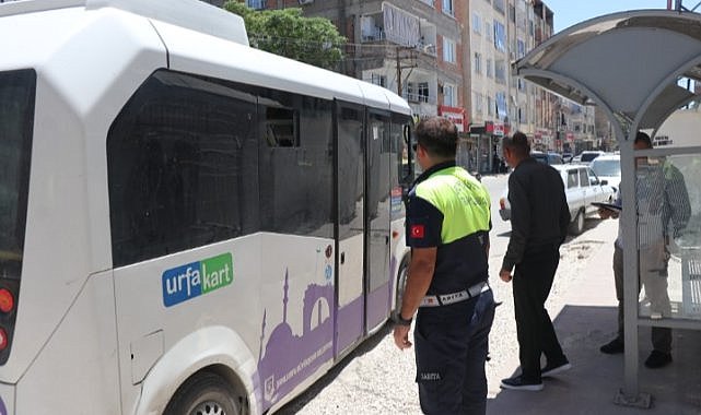 Şanlıurfa Büyükşehir'den Toplu Taşımaya Klima Kontrolü