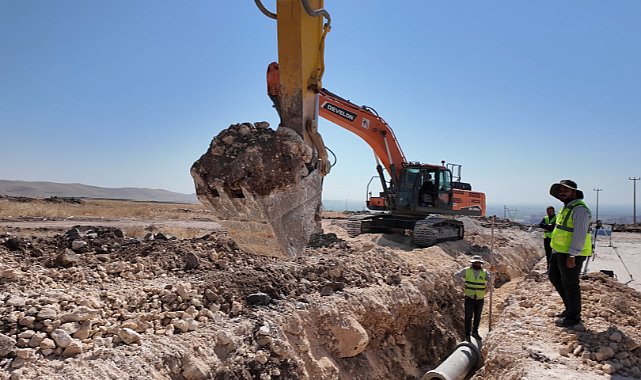 Şanlıurfa’da Altyapı Çalışmaları Hız Kesmeden Sürüyor