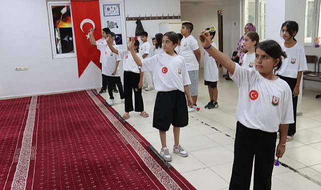 Şanlıurfa’da Çocuklara Yaz Boyunca Eğitim Ve Spor
