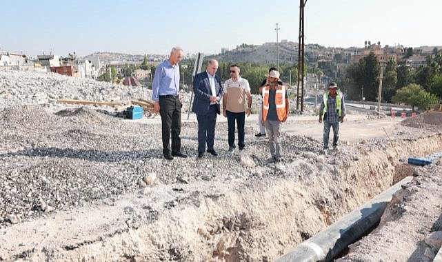 Şanlıurfa’da Eski Su Boruları Çelik Hatlarla Yenileniyor