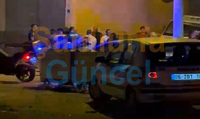 Şanlıurfa'da Sokak Ortasında Silahlı Gerginlik