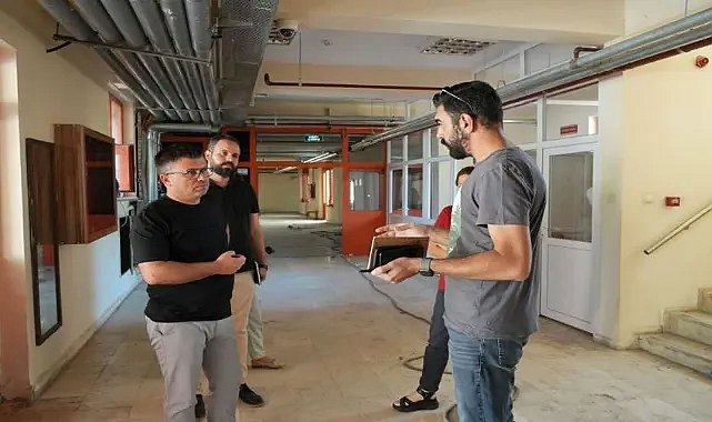 Şanlıurfa’daki Öğrenci Yurdunda Yenileme Çalışmaları Sürüyor