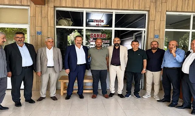 Tarım Ve Ticaret İçin Viranşehir'de Önemli Temaslar