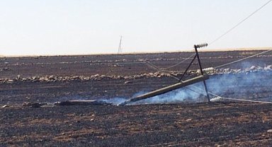 Dicle Elektrik Açıkladı: Anız Yangınları Nedeniyle 250 Direk Zarar Gördü