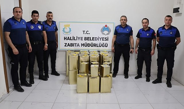 Haliliye’de Zabıta Denetimi: 875 Kilogram Sade Yağ Ele Geçirildi