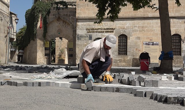 Şanlıurfa’da 1.100 Metrekarelik Tarihi Alanda Düzenleme