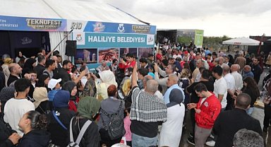 Haliliye Belediyesi Standında Renkli Anlar! Teknoloji Sıra Gecesiyle Buluştu