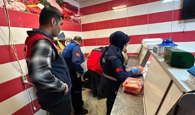 Haliliye’de Gıda Denetimi: İki Kasapta Bozulmuş Et Bulundu