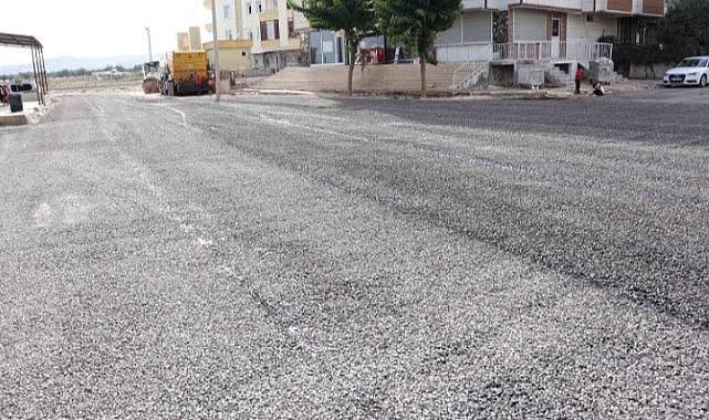 Haliliye’de Yol Yapım Çalışmaları Aralıksız Sürüyor