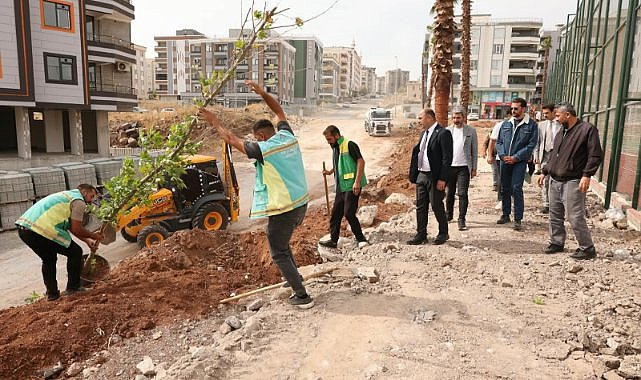 Karaköprü’de Ağaçlandırma Çalışmaları Başladı