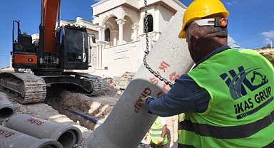 Şanlıurfa Eyyübiye Ve Karaköprü’de Kanalizasyon Hatları Döşeniyor