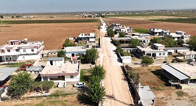 Şanlıurfa’nın Harran İlçesinde 10 Kilometrelik Grup Yolunda Çalışma Başladı