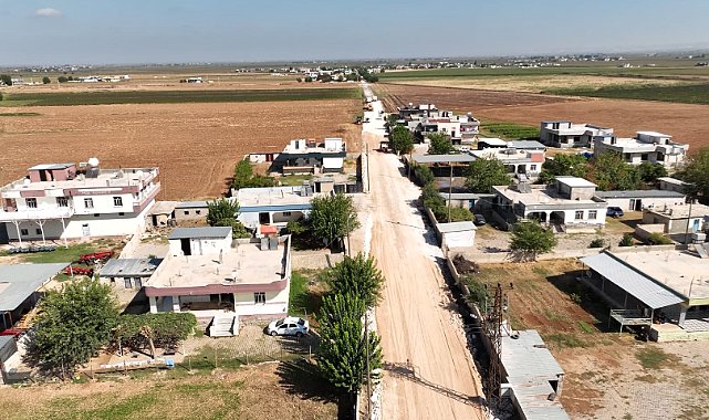 Şanlıurfa’nın Harran İlçesinde 10 Kilometrelik Grup Yolunda Çalışma Başladı