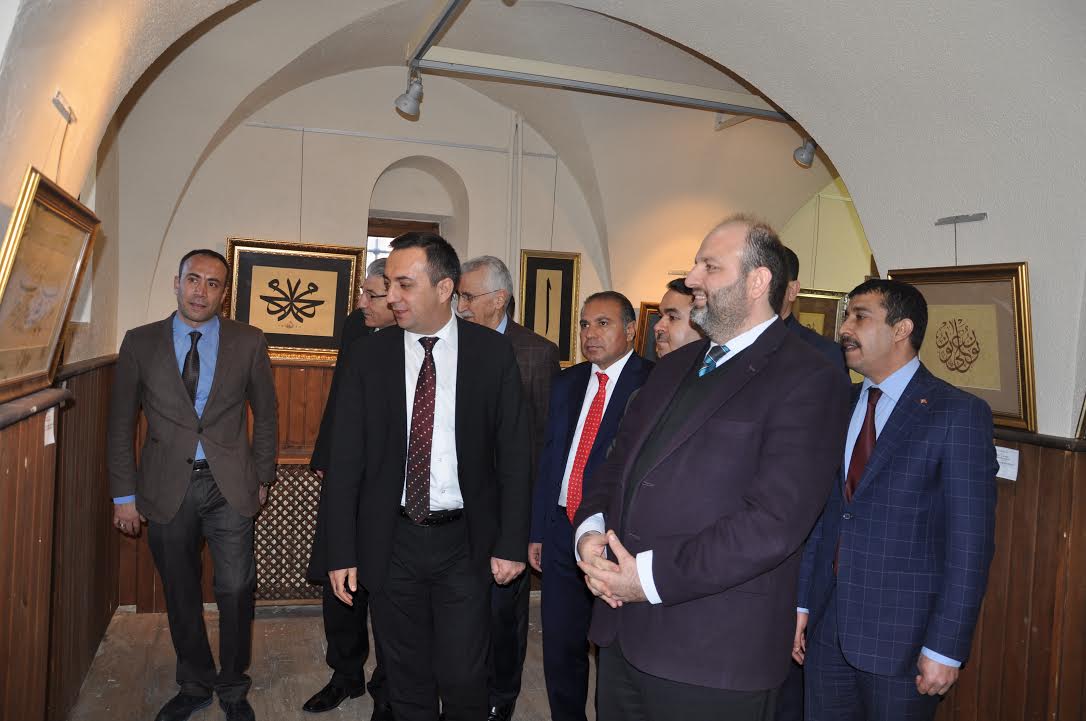 İl Kültür ve Turizm Müdürlüğünde Hüsn-i Hat sergisi