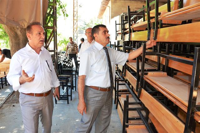 Merkez Teknik ve Endüstri Meslek Lisesi, bir fabrika gibi çalışıyor