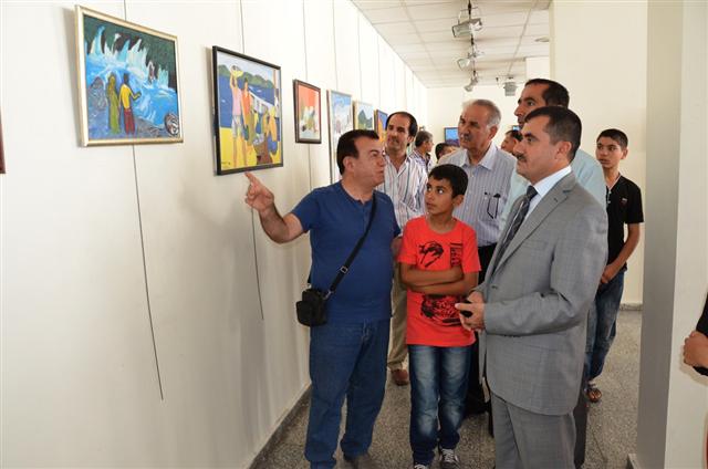 İlçi:Sergiyi gezdiğinizde öğretmenin önemini anlayacaksınız