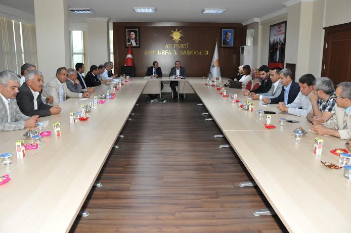 Nihat Çiftçi Ak Parti İl Yönetimi İle Bir Araya Geldi