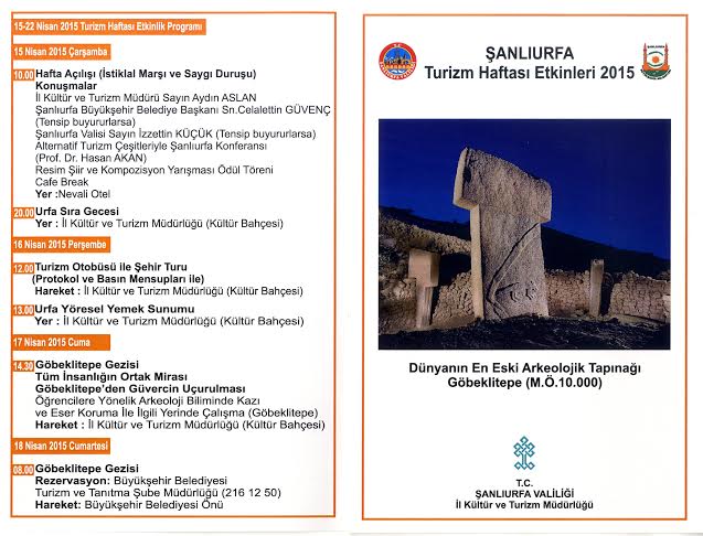 39. Turizm Haftası Coşkuyla Kutlanacak
