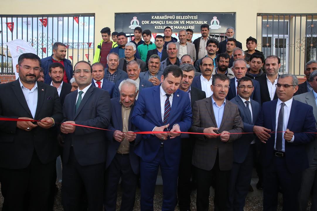 Kızılburç çok amaçlı salona kavuştu