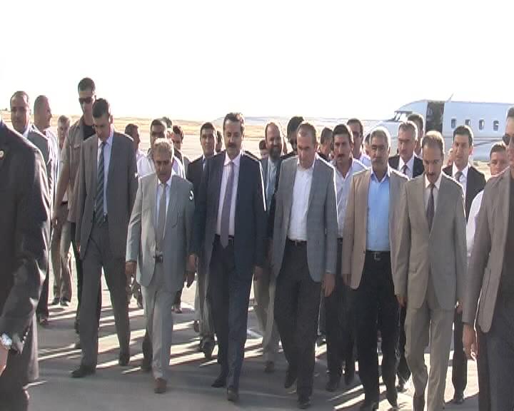 Bakan Çelik,seçim bölgesi Şanlıurfa'ya geldi.