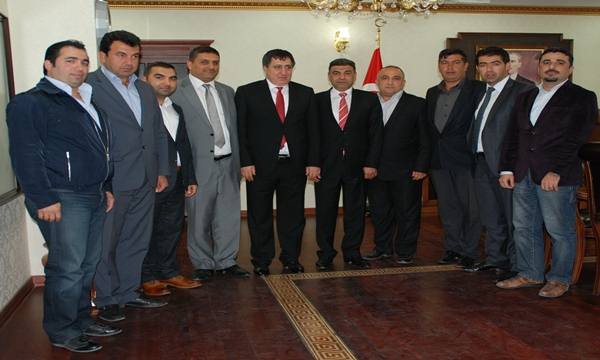 ŞUTSO Meclis Üyelerinden Vali Küçük'e Hayırlı Olsun Ziyareti
