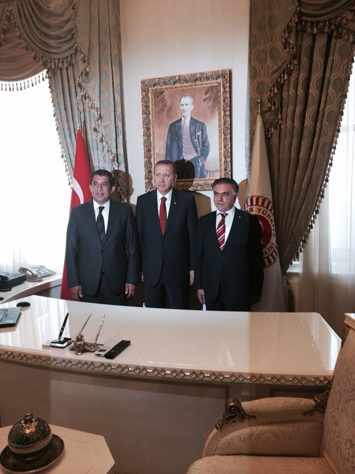 Başbakan Menderes Atilla'yı makamında kabul etti