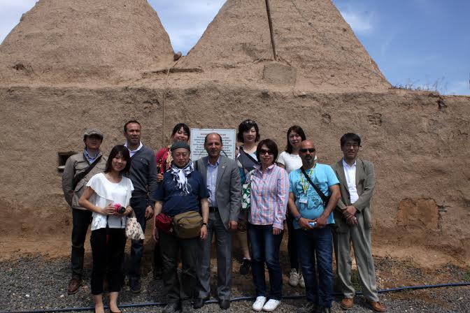 Japon turistler Şanlıurfa'ya geliyor.